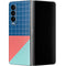 Checkered Split Galaxy Z Fold4 5G Skin
